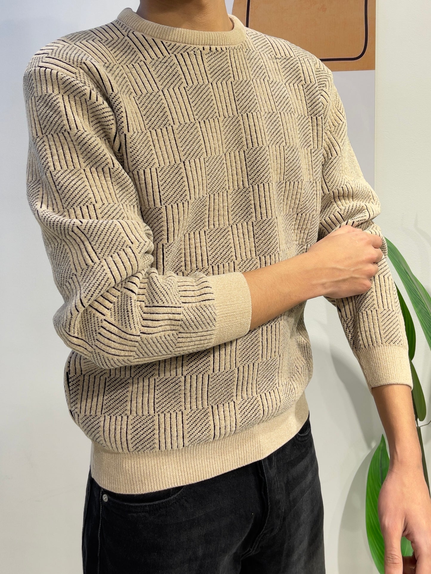 Patterned Pullover