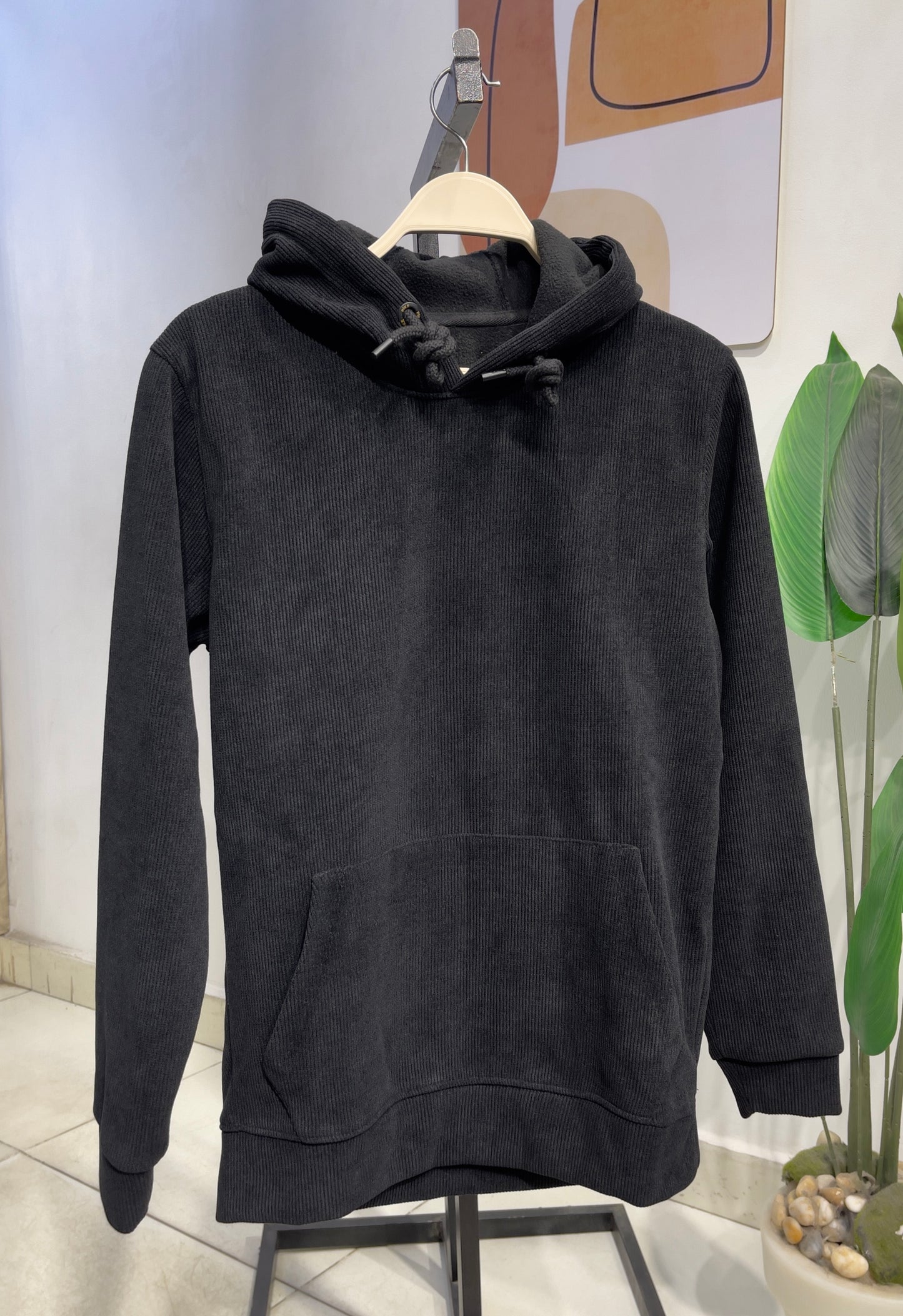 Plan velvet hoodie