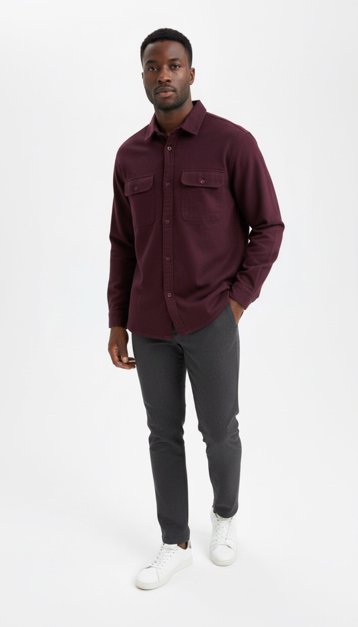 KIT Dual Pocket Casual Shirt