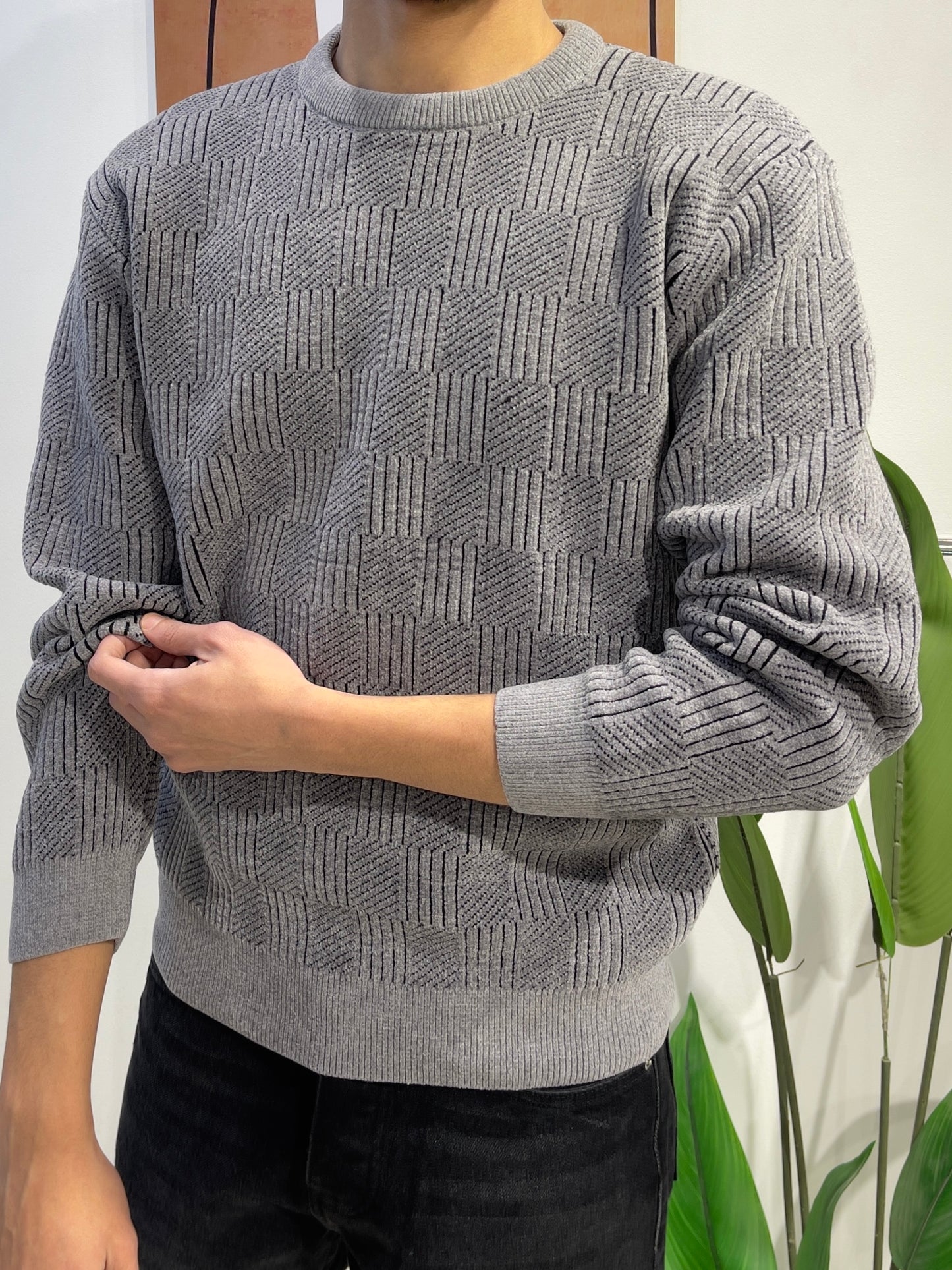 Patterned Pullover