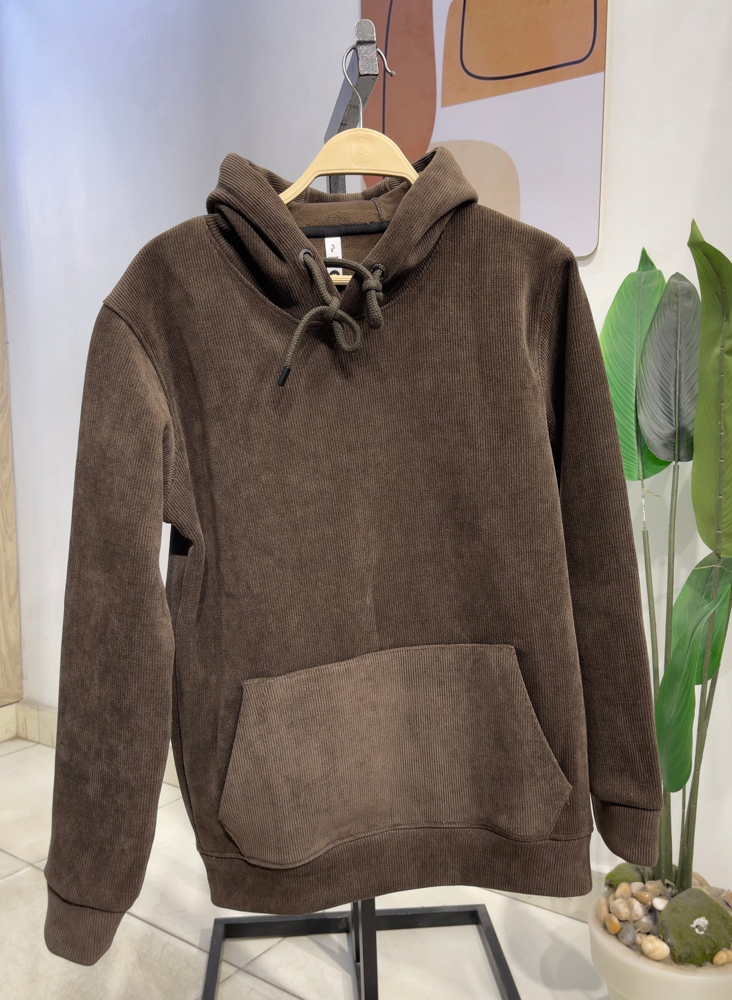 Plan velvet hoodie