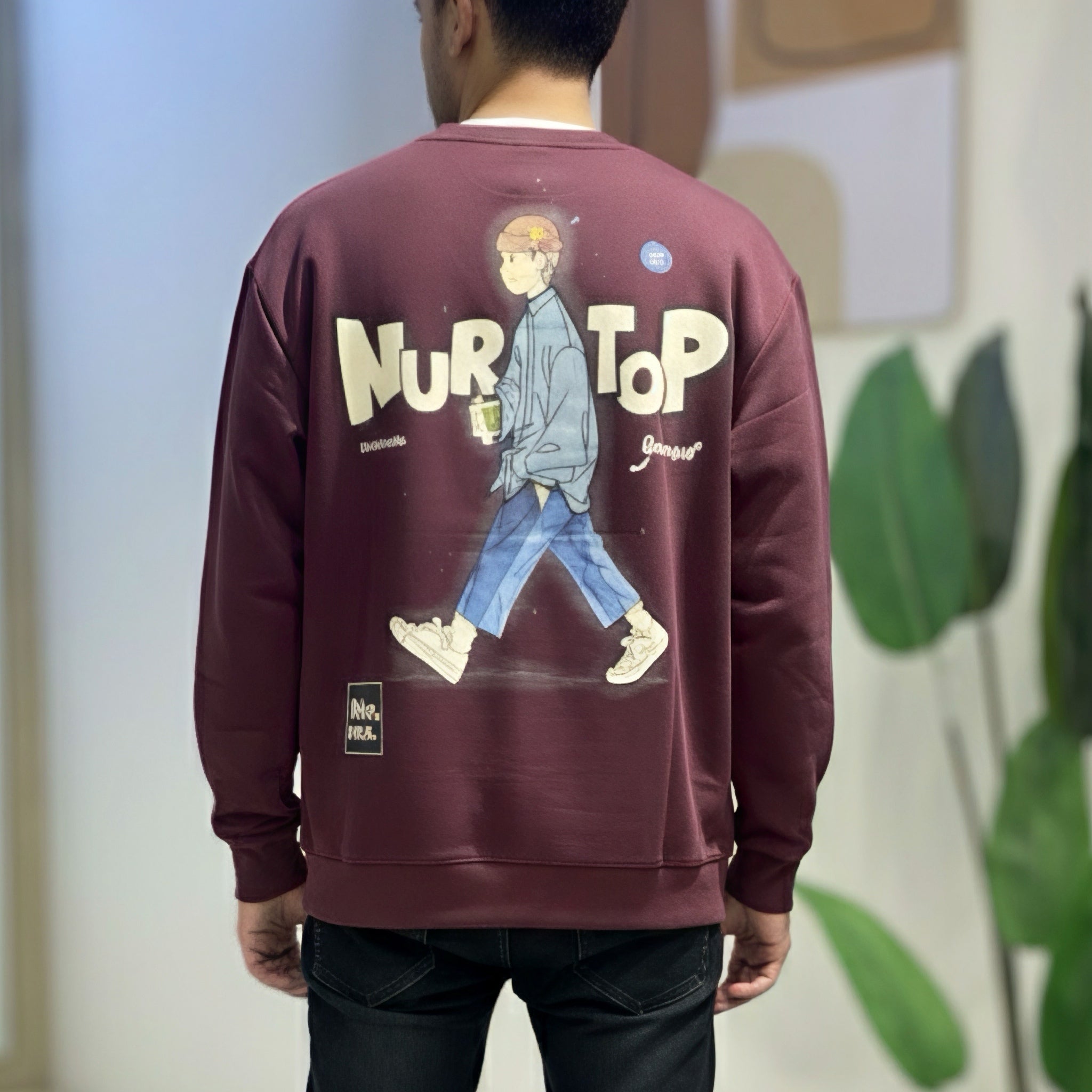 NuR Top Premium Graphic Sweatshirt