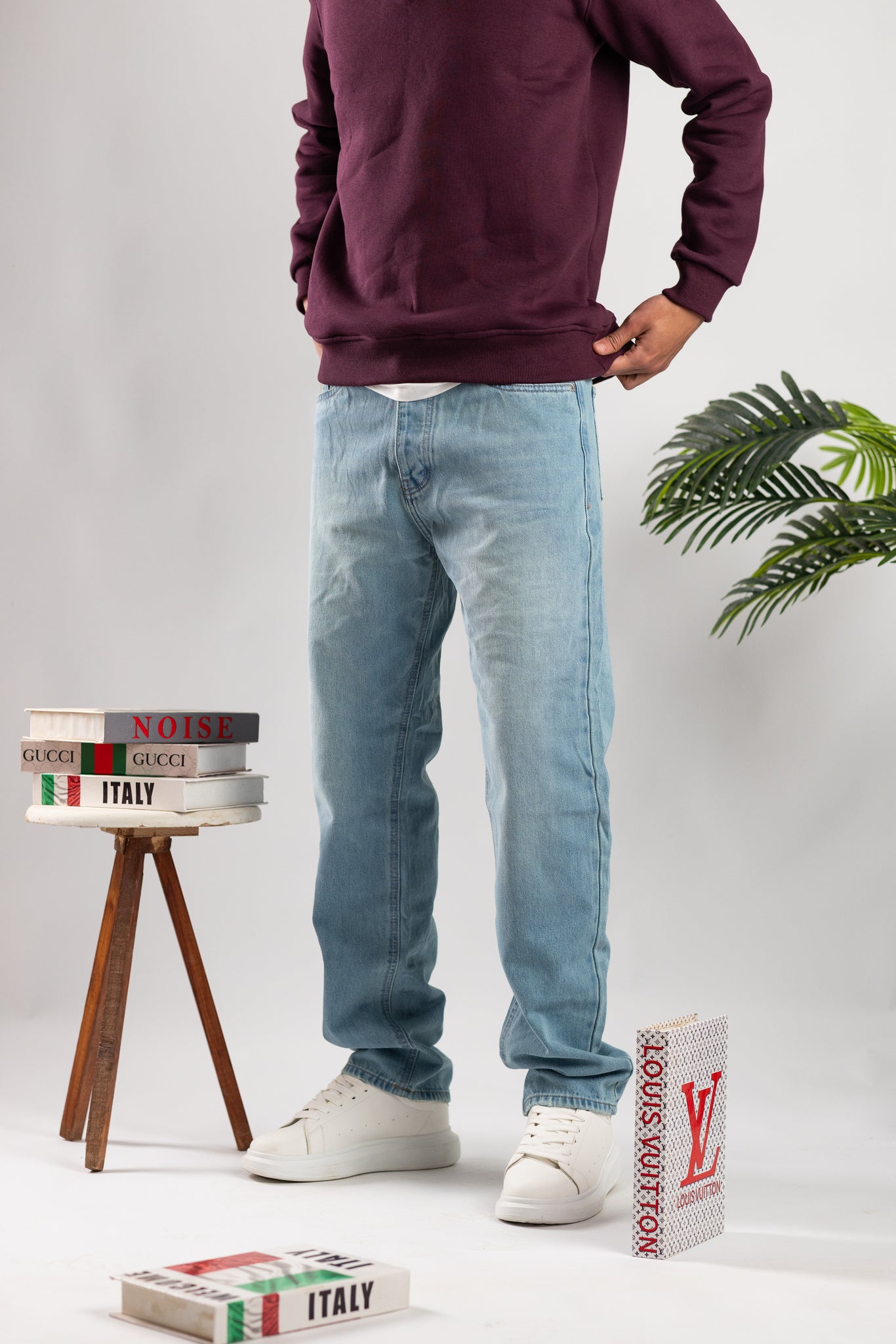 Basic wideleg Jeans / code : 5