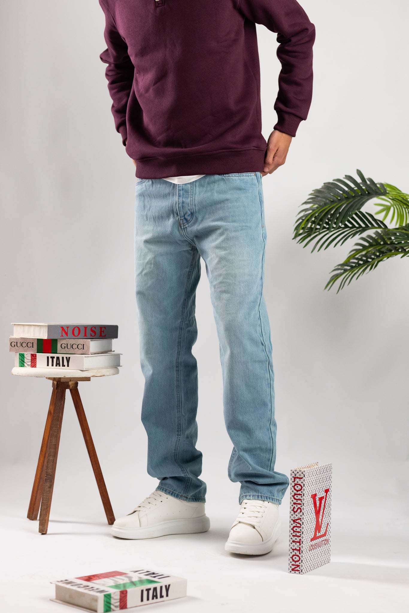 Basic wideleg Jeans / code : 5