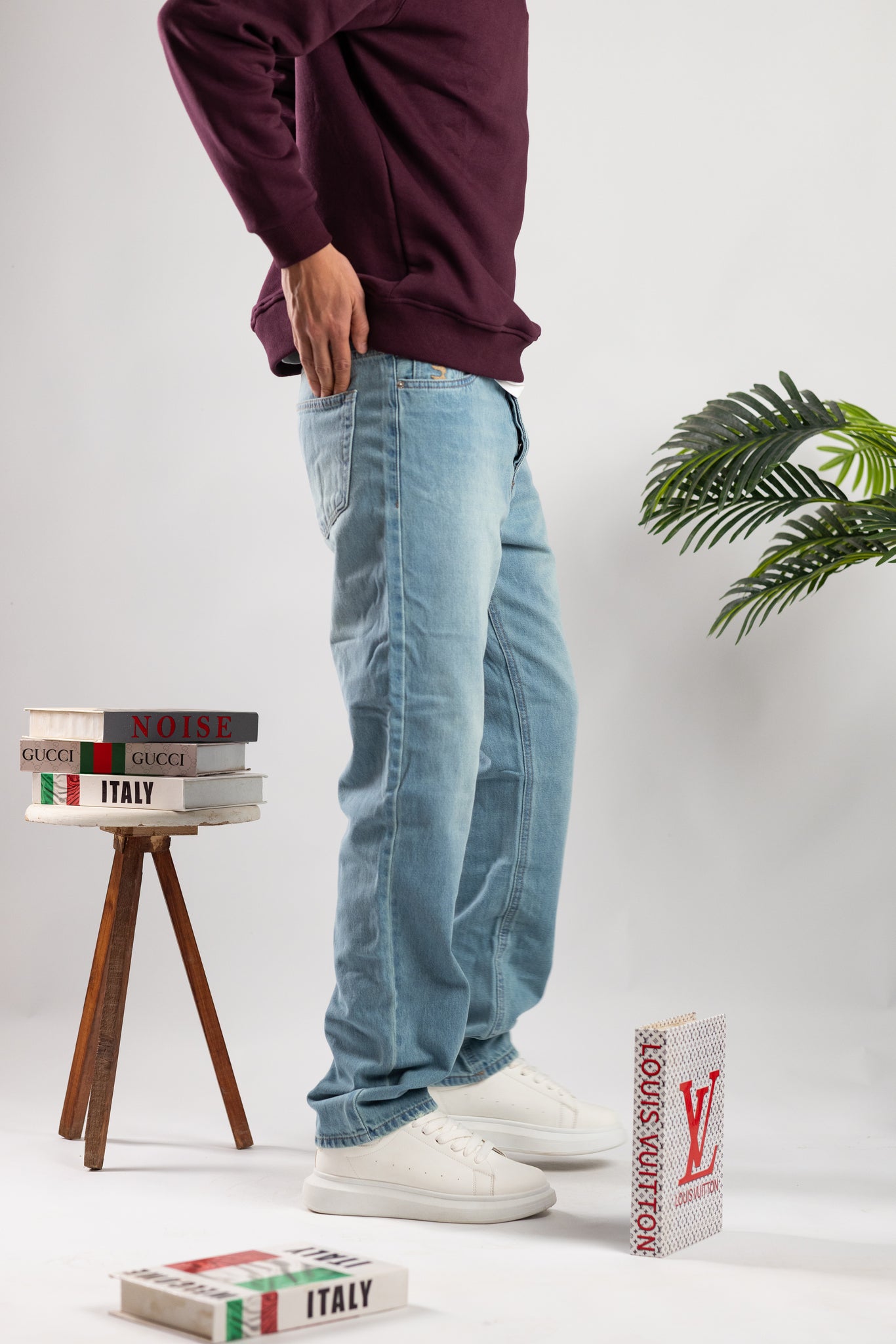 Basic wideleg Jeans / code : 5