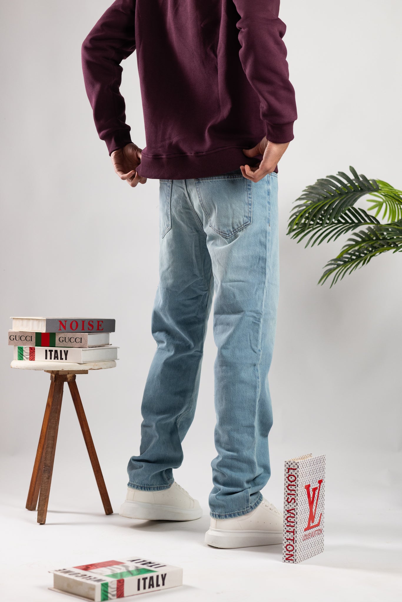 Basic wideleg Jeans / code : 5