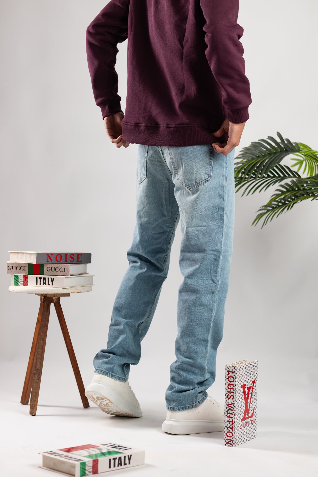 Basic wideleg Jeans / code : 5