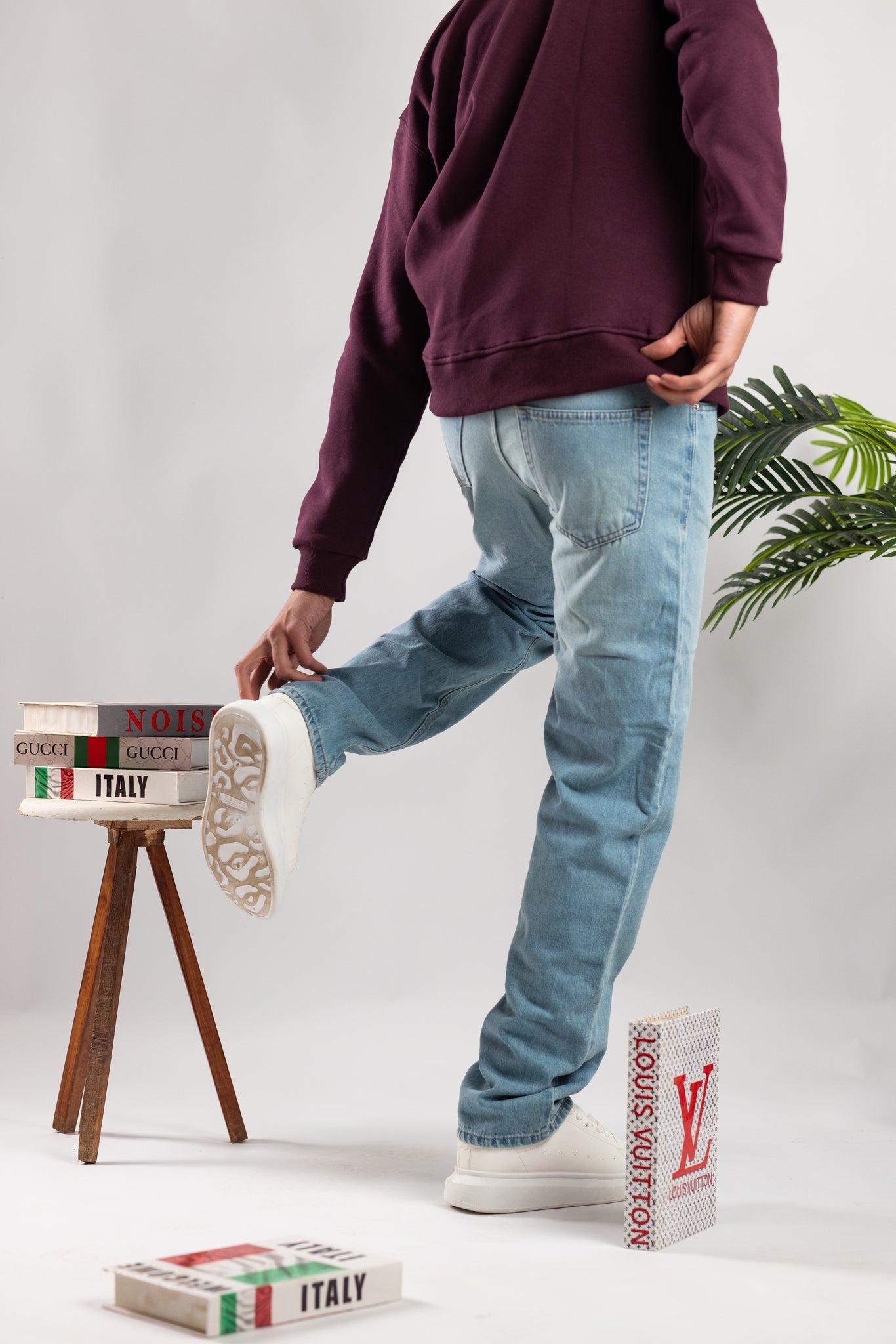 Basic wideleg Jeans / code : 5