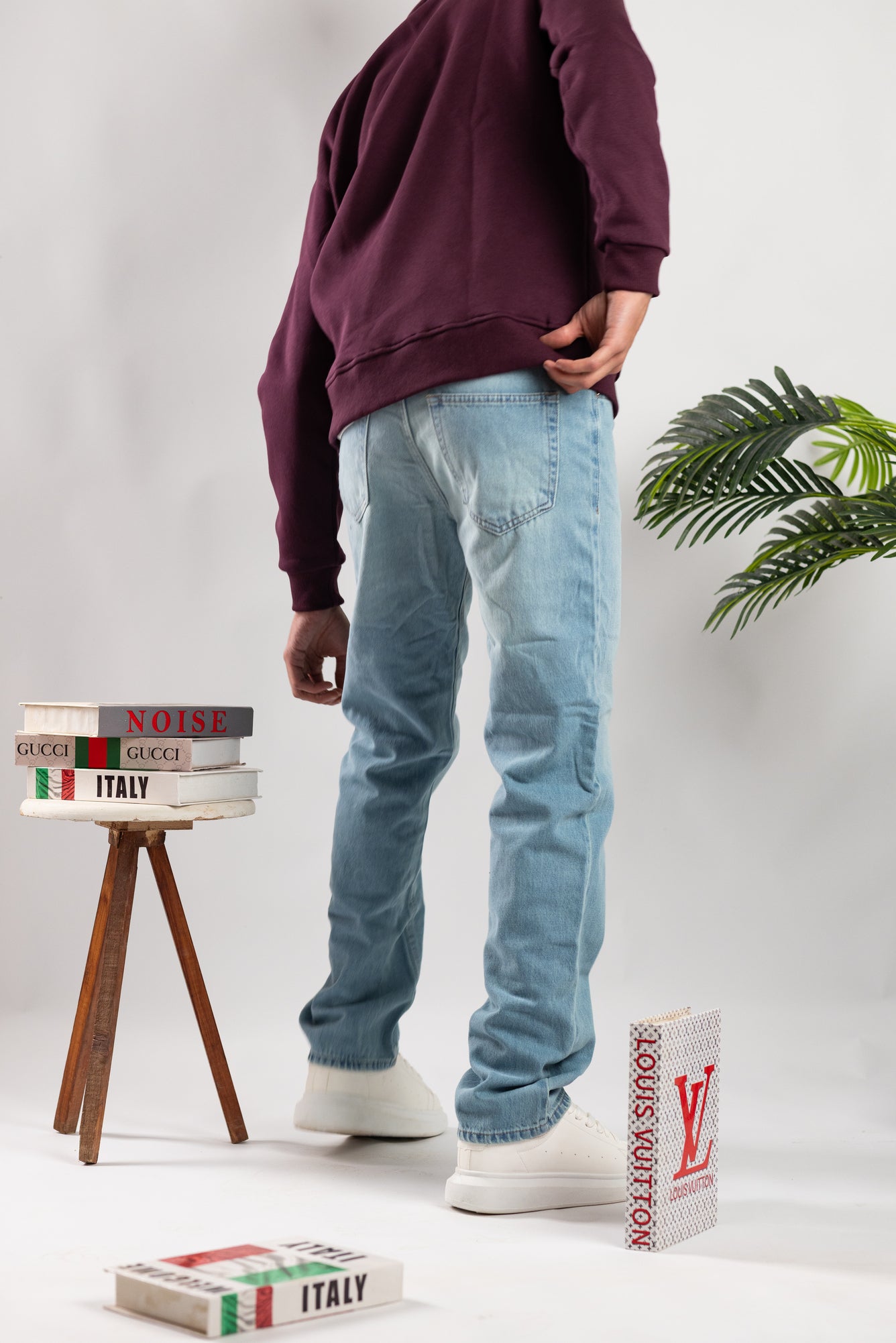 Basic wideleg Jeans / code : 5