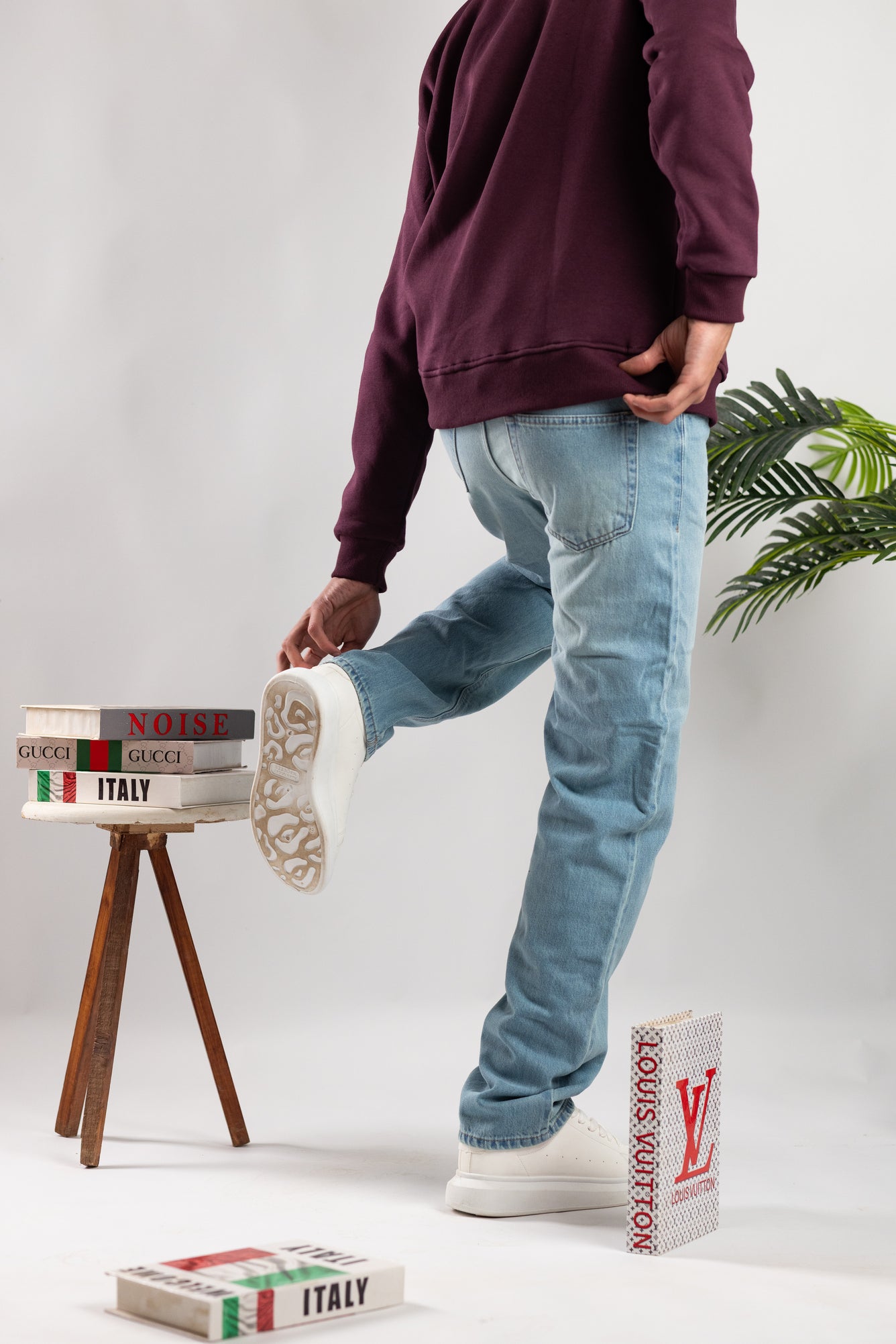 Basic wideleg Jeans / code : 5