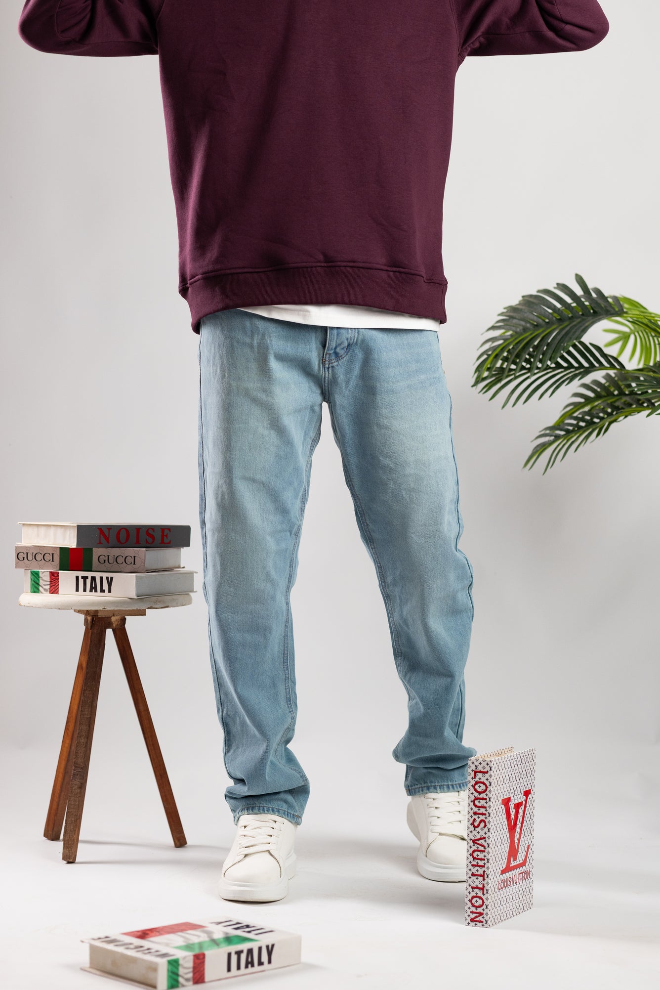 Basic wideleg Jeans / code : 5