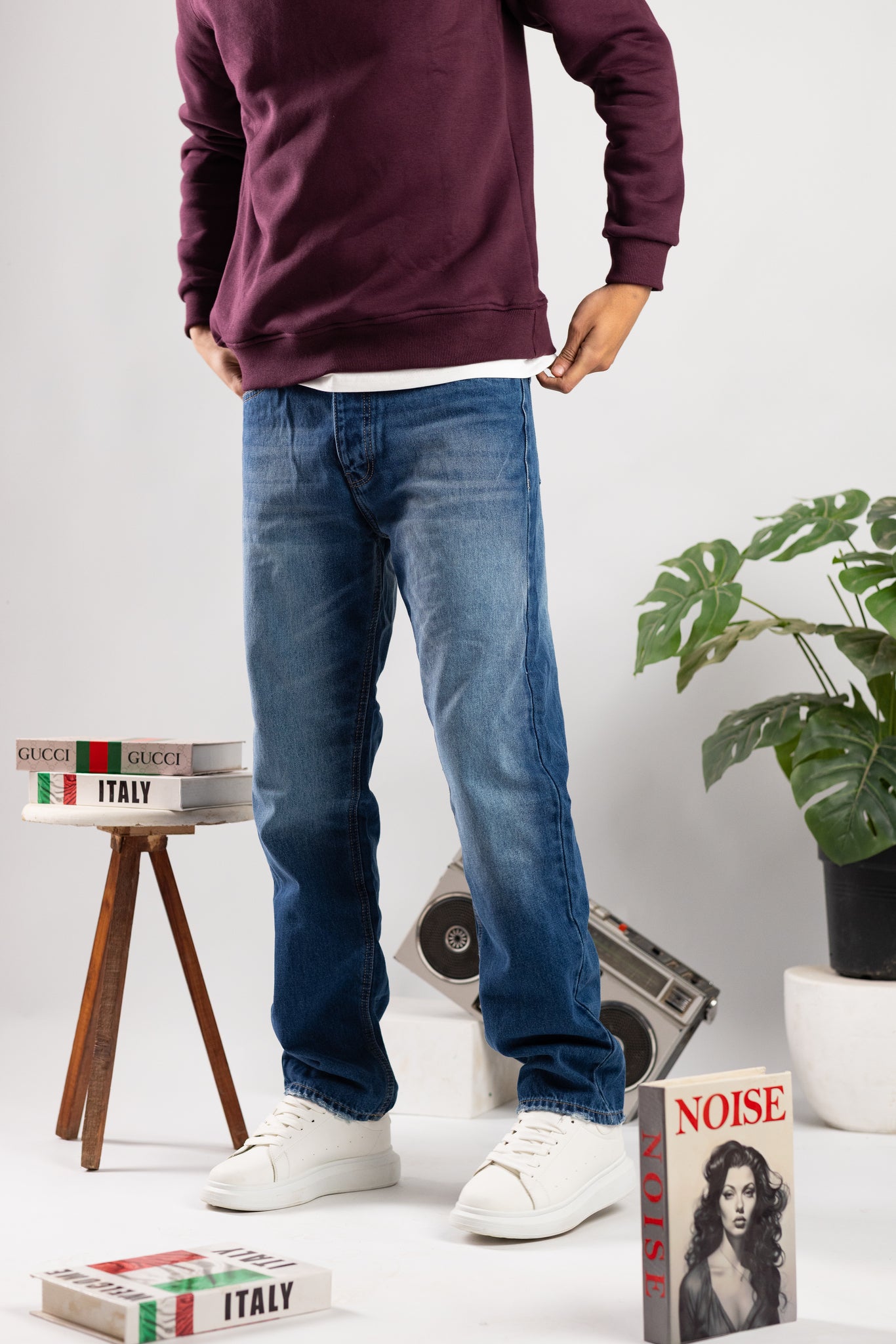 Basic wideleg Jeans / code : 2