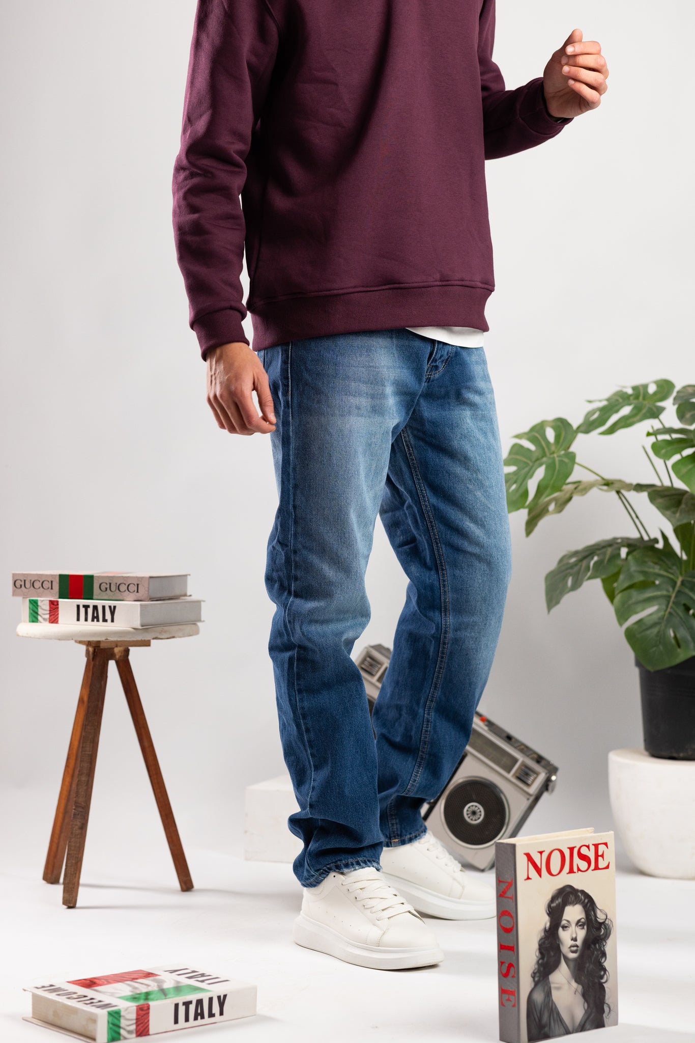 Basic wideleg Jeans / code : 2