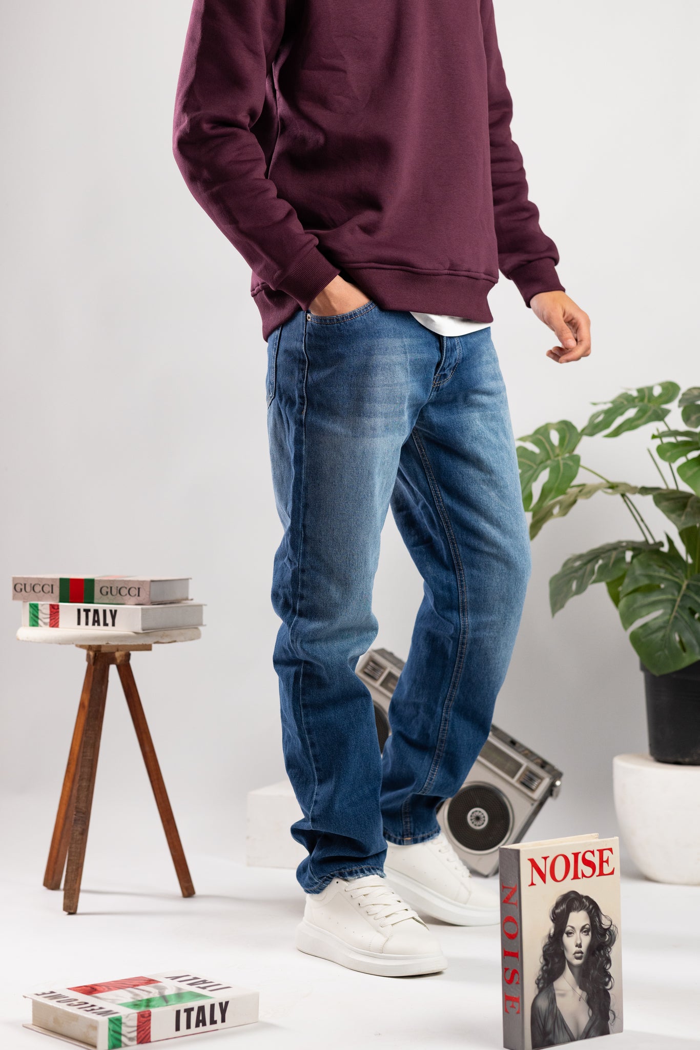 Basic wideleg Jeans / code : 2