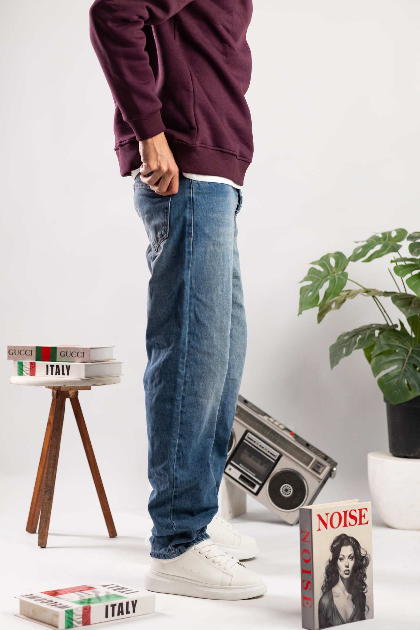 Basic wideleg Jeans / code : 4