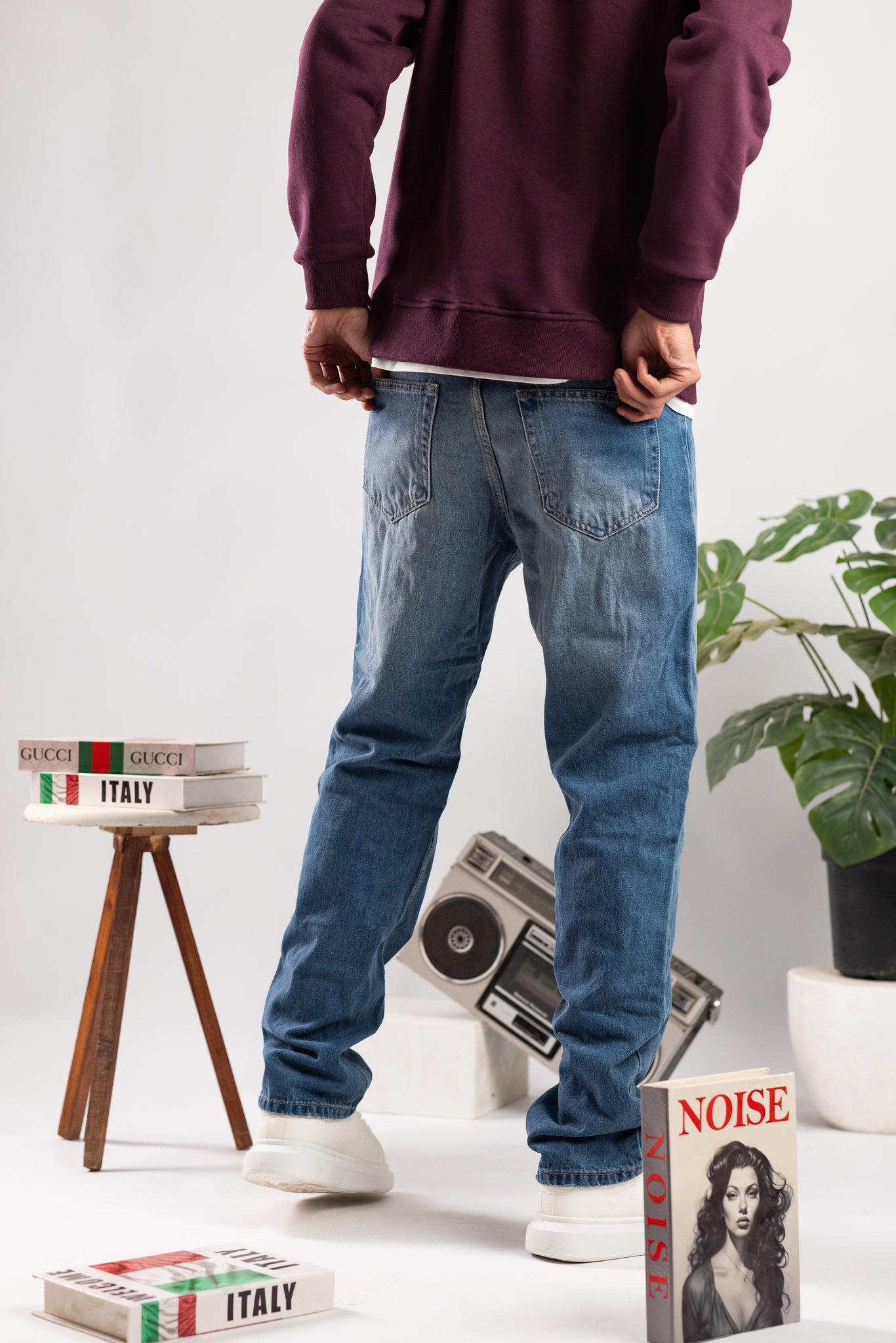 Basic wideleg Jeans / code : 4