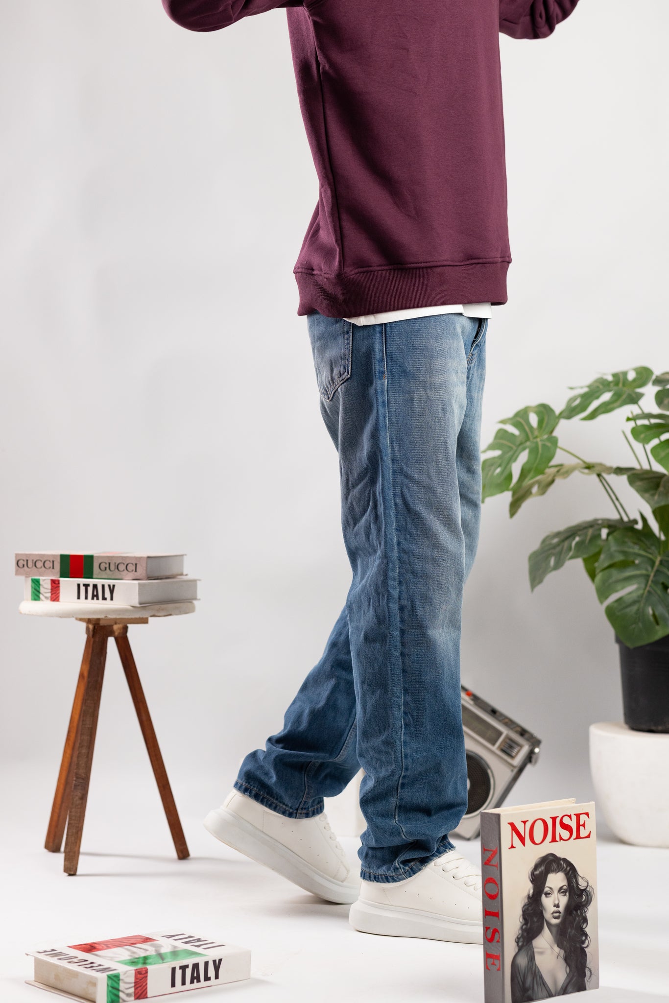 Basic wideleg Jeans / code : 4