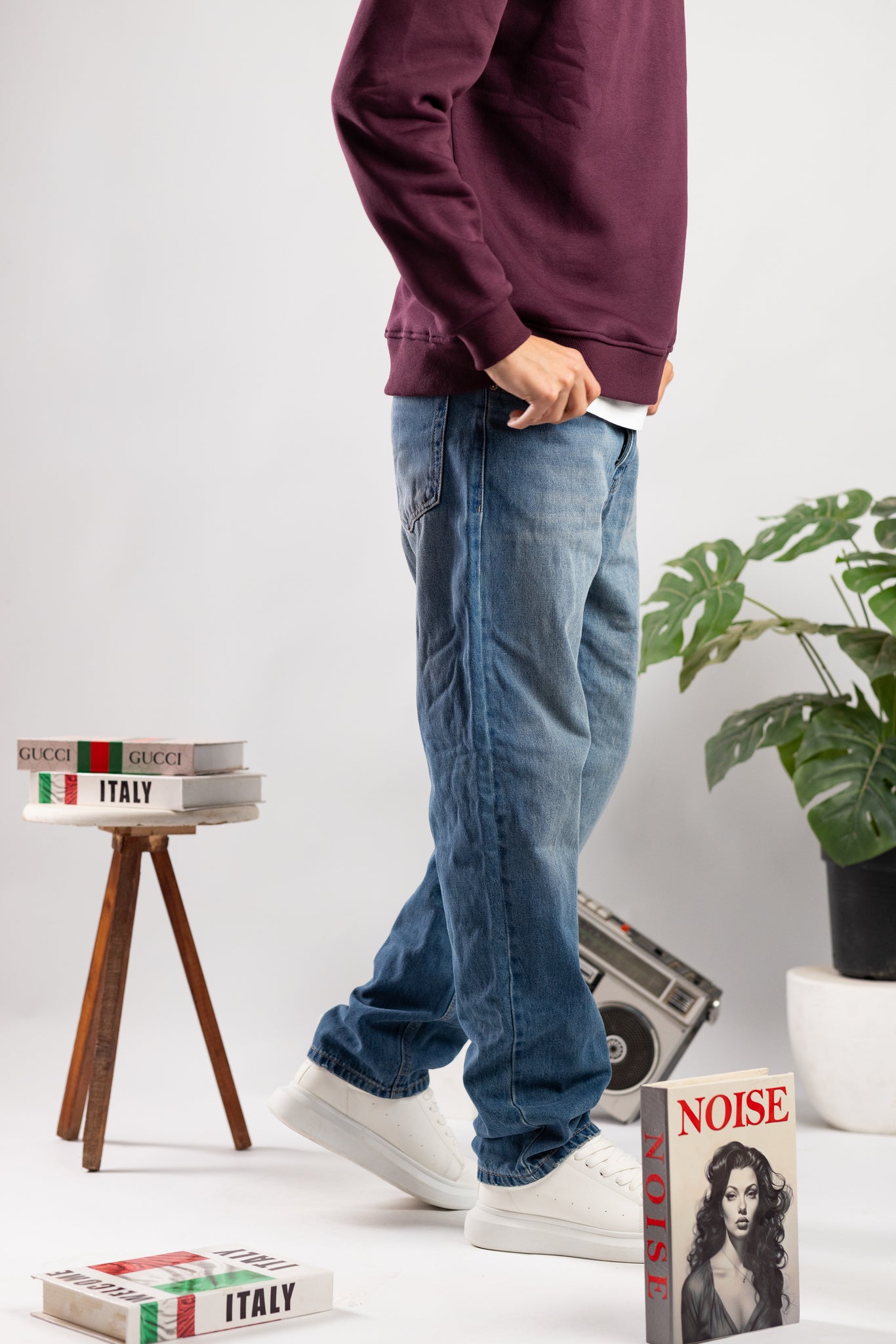 Basic wideleg Jeans / code : 4