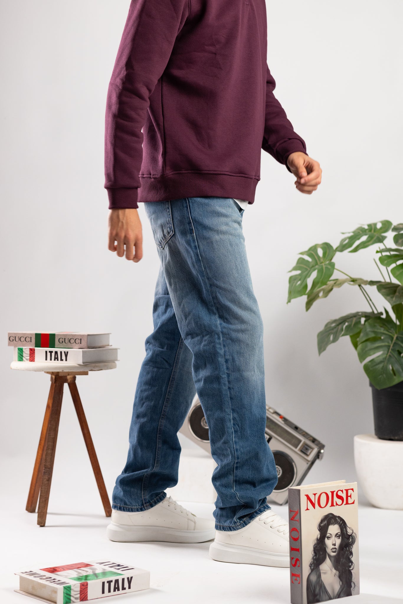 Basic wideleg Jeans / code : 4