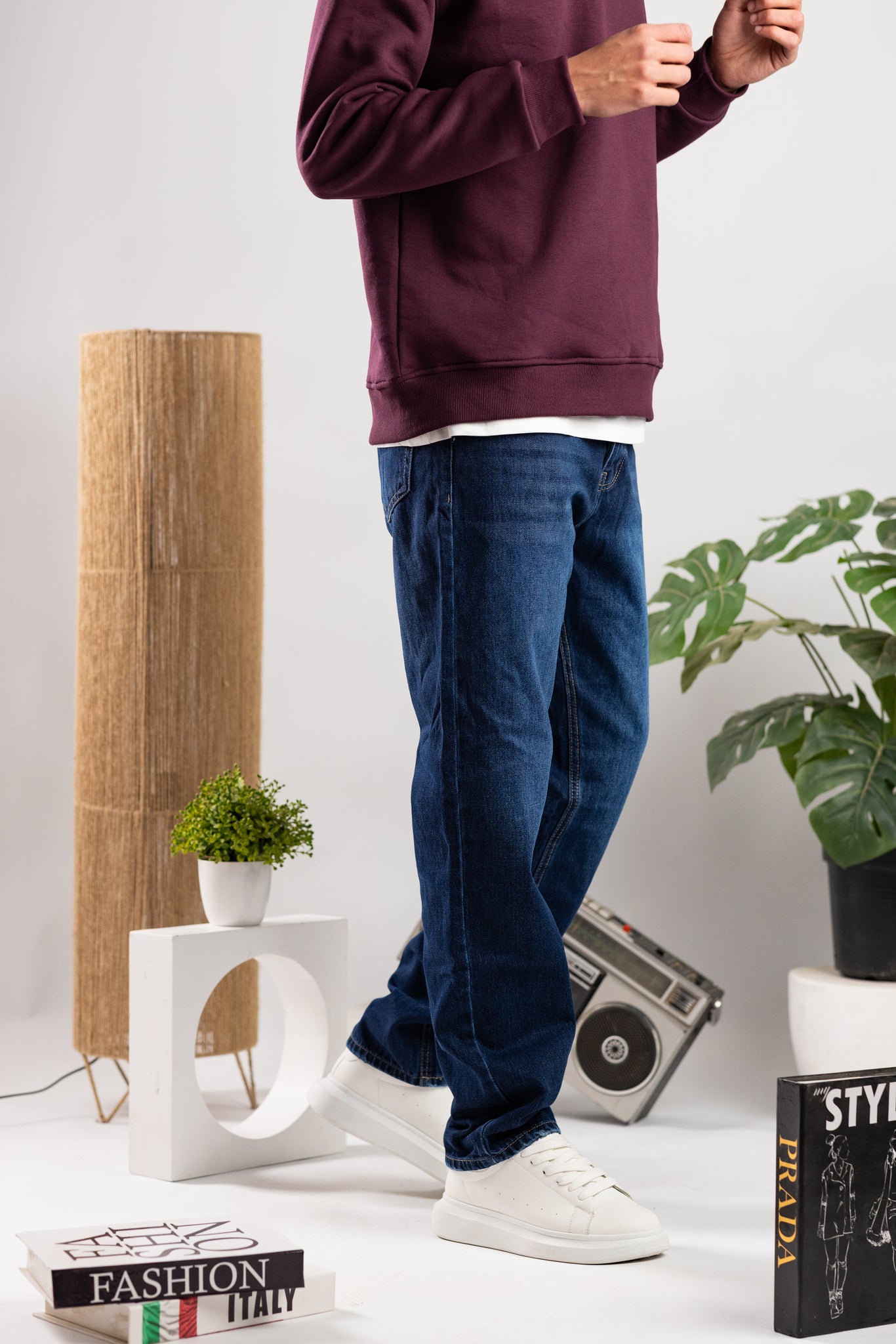 Basic wideleg Jeans / code : 3