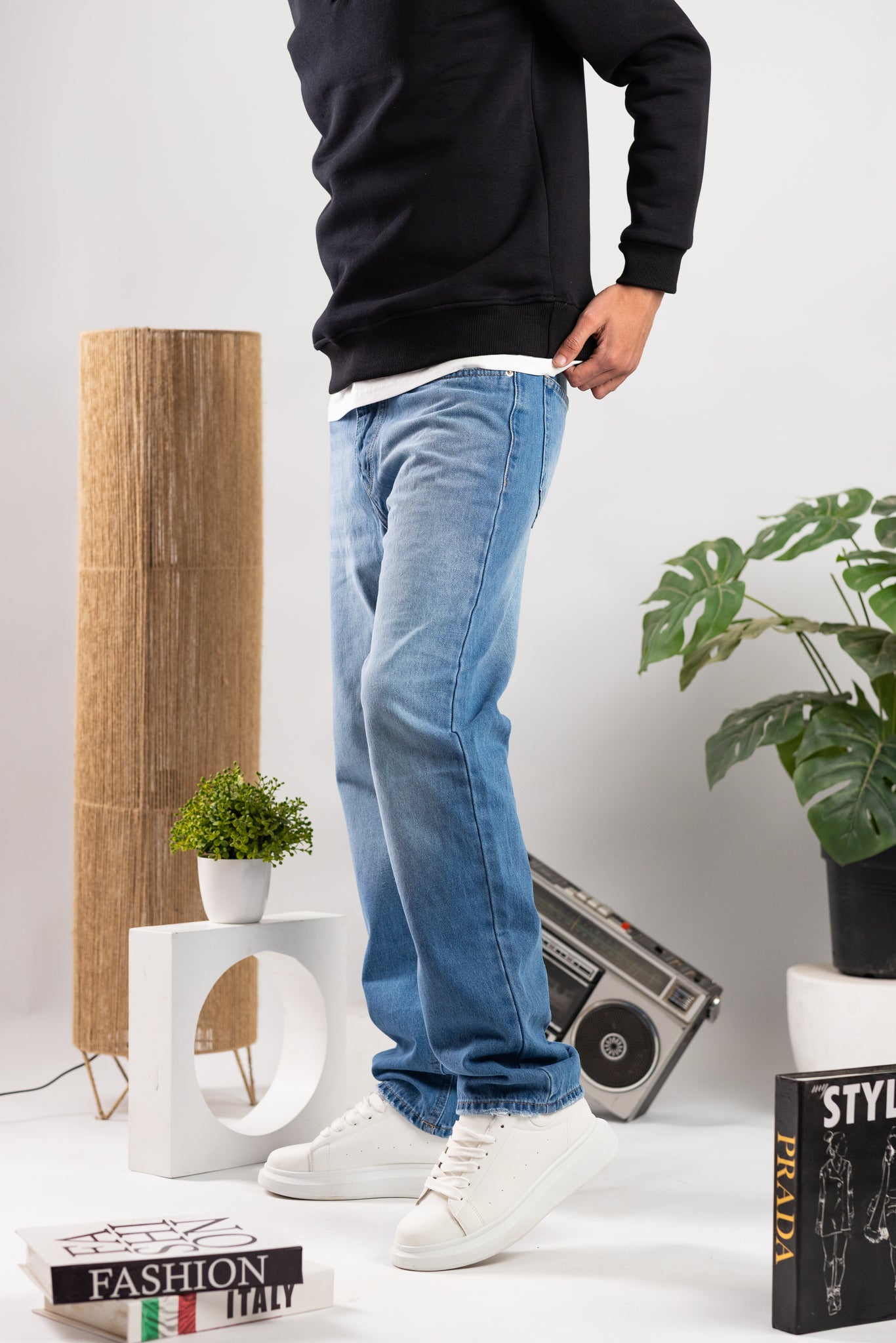 Basic wideleg Jeans / code : 7