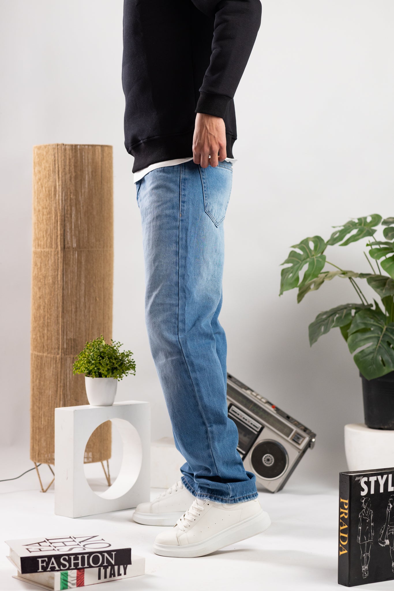 Basic wideleg Jeans / code : 7