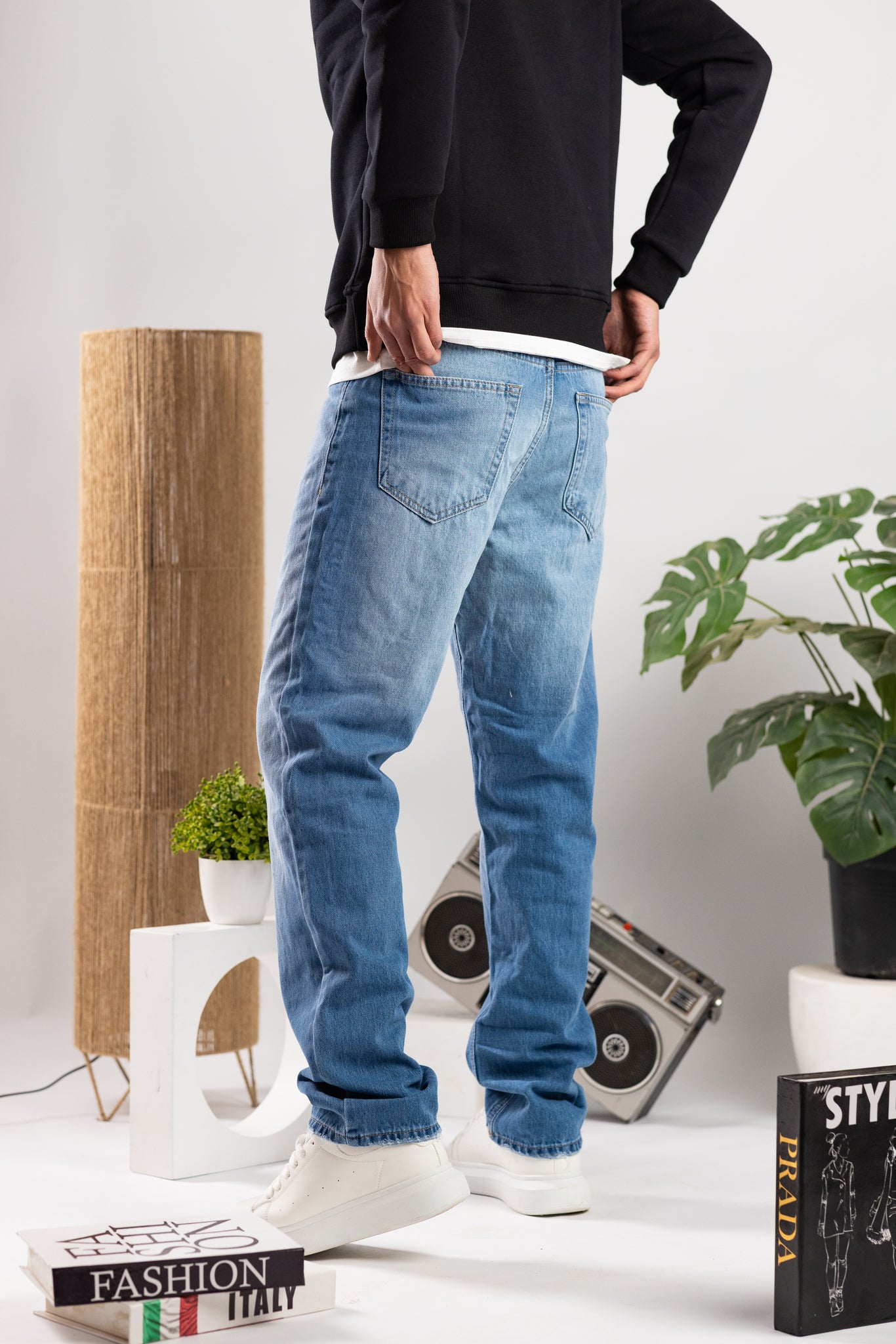Basic wideleg Jeans / code : 7