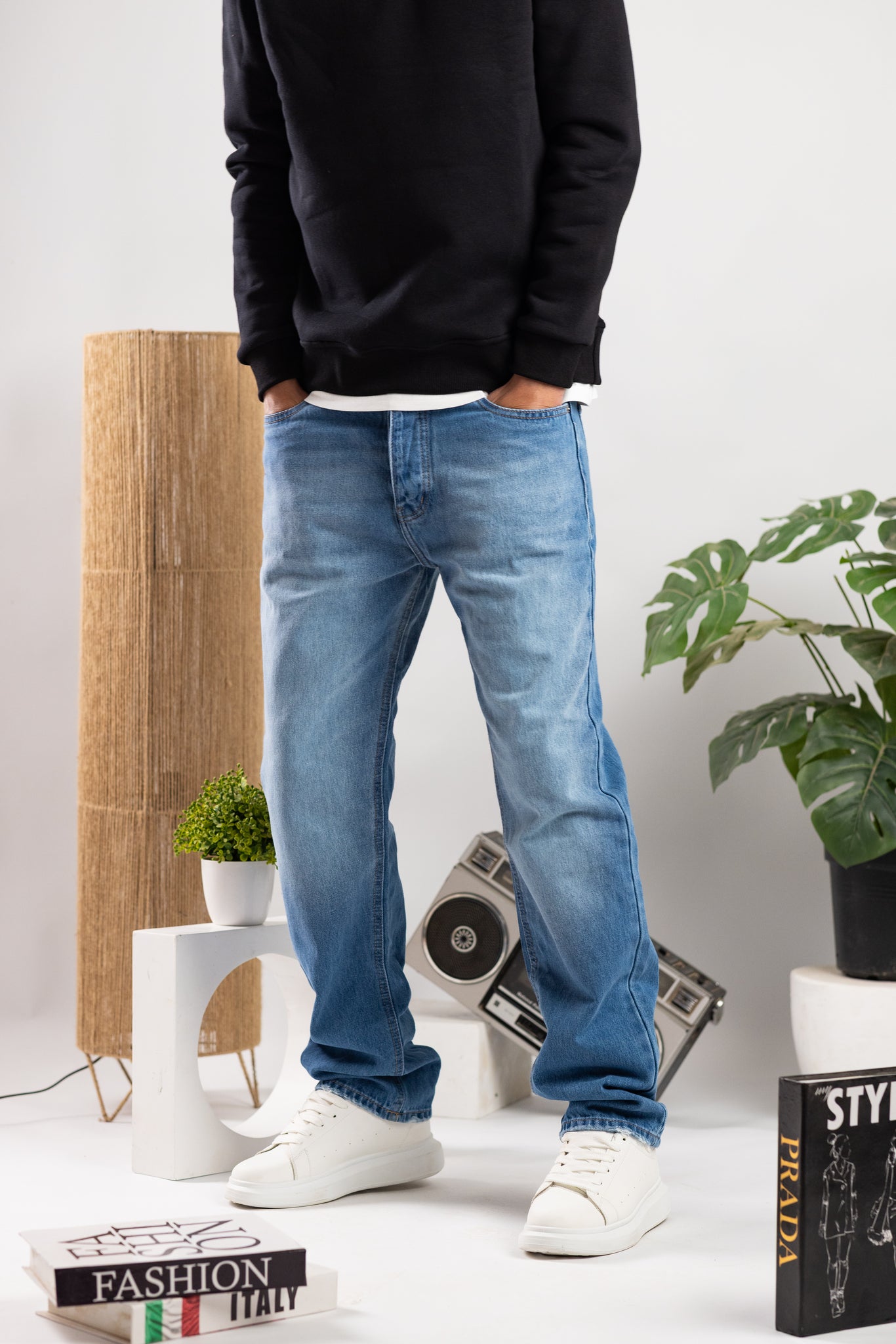 Basic wideleg Jeans / code : 7