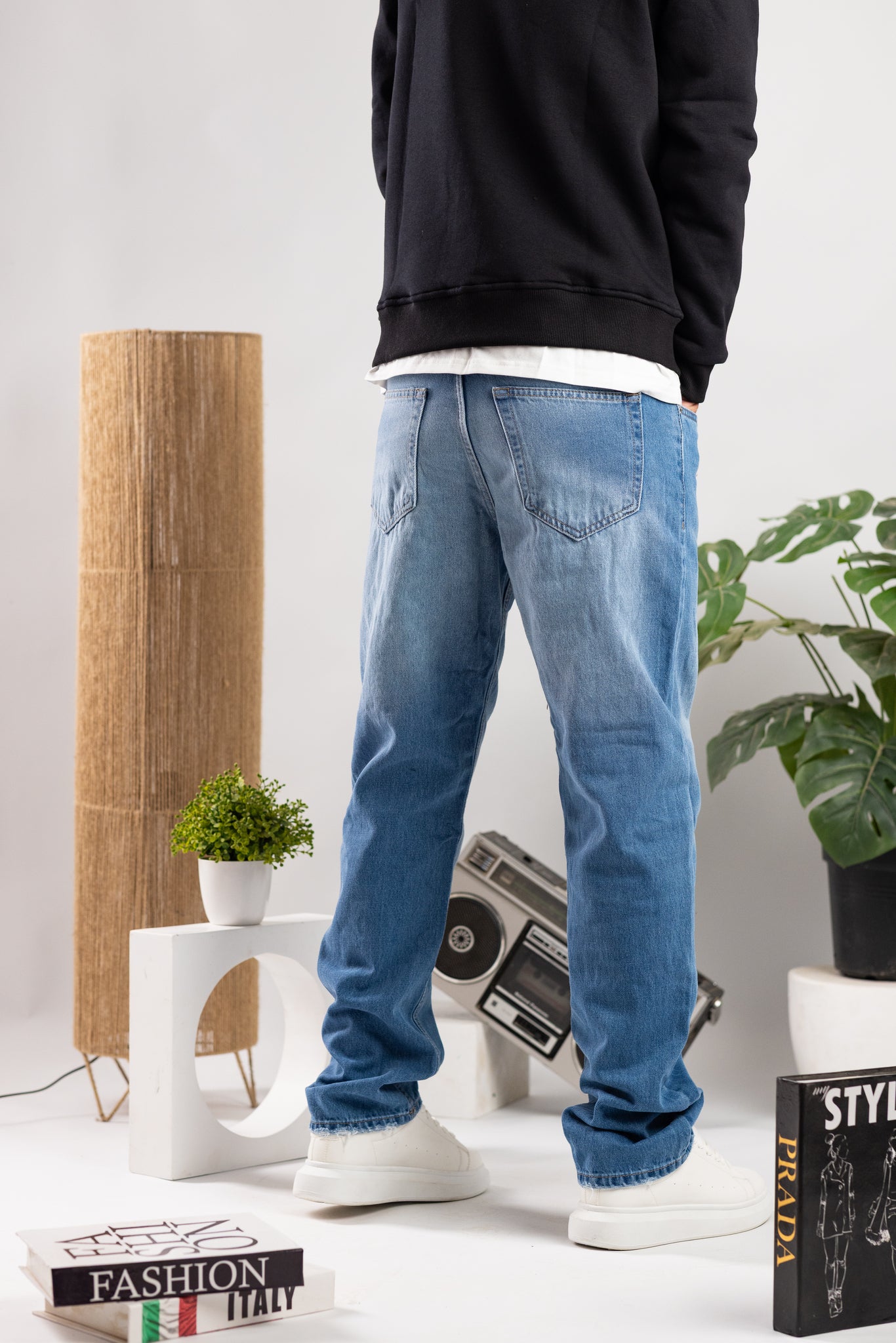 Basic wideleg Jeans / code : 7