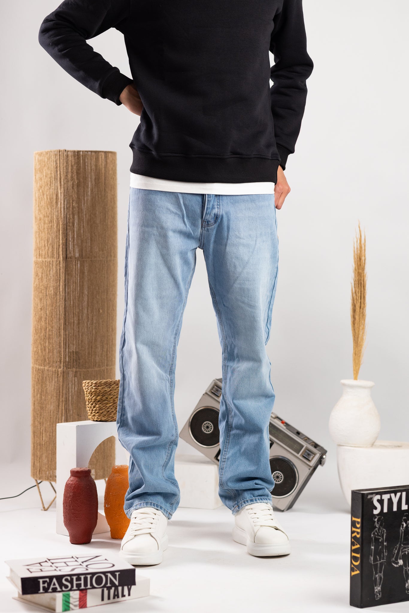 Basic wideleg Jeans / code : 6