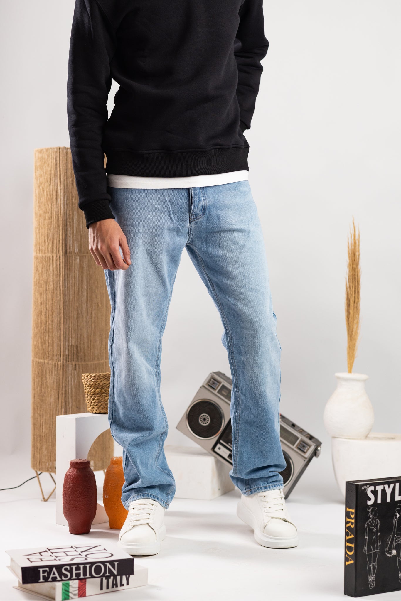 Basic wideleg Jeans / code : 6