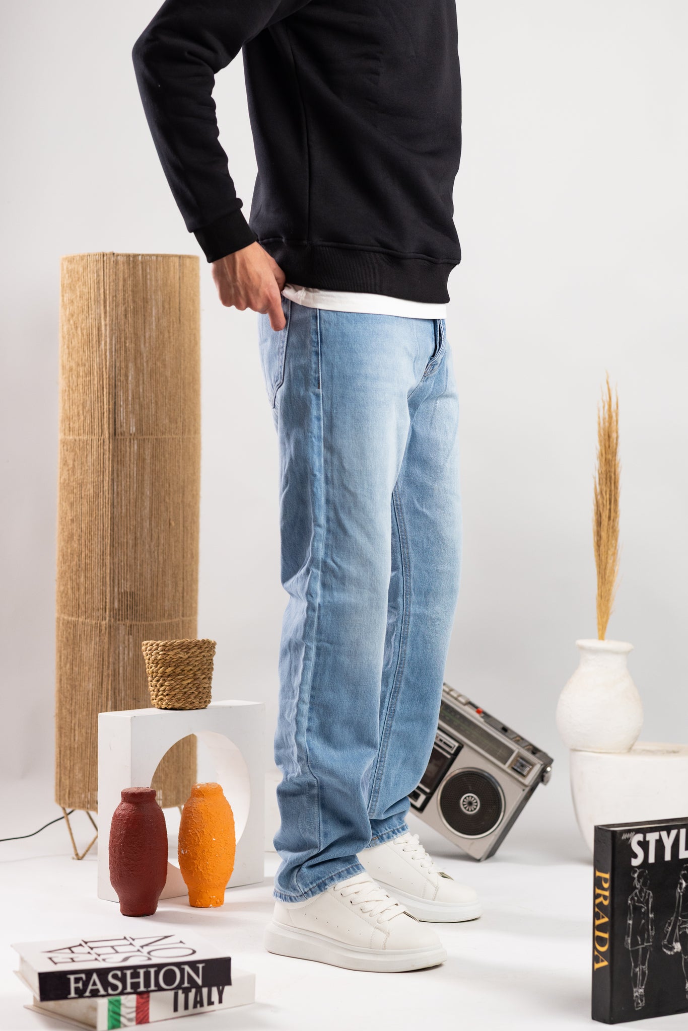 Basic wideleg Jeans / code : 6