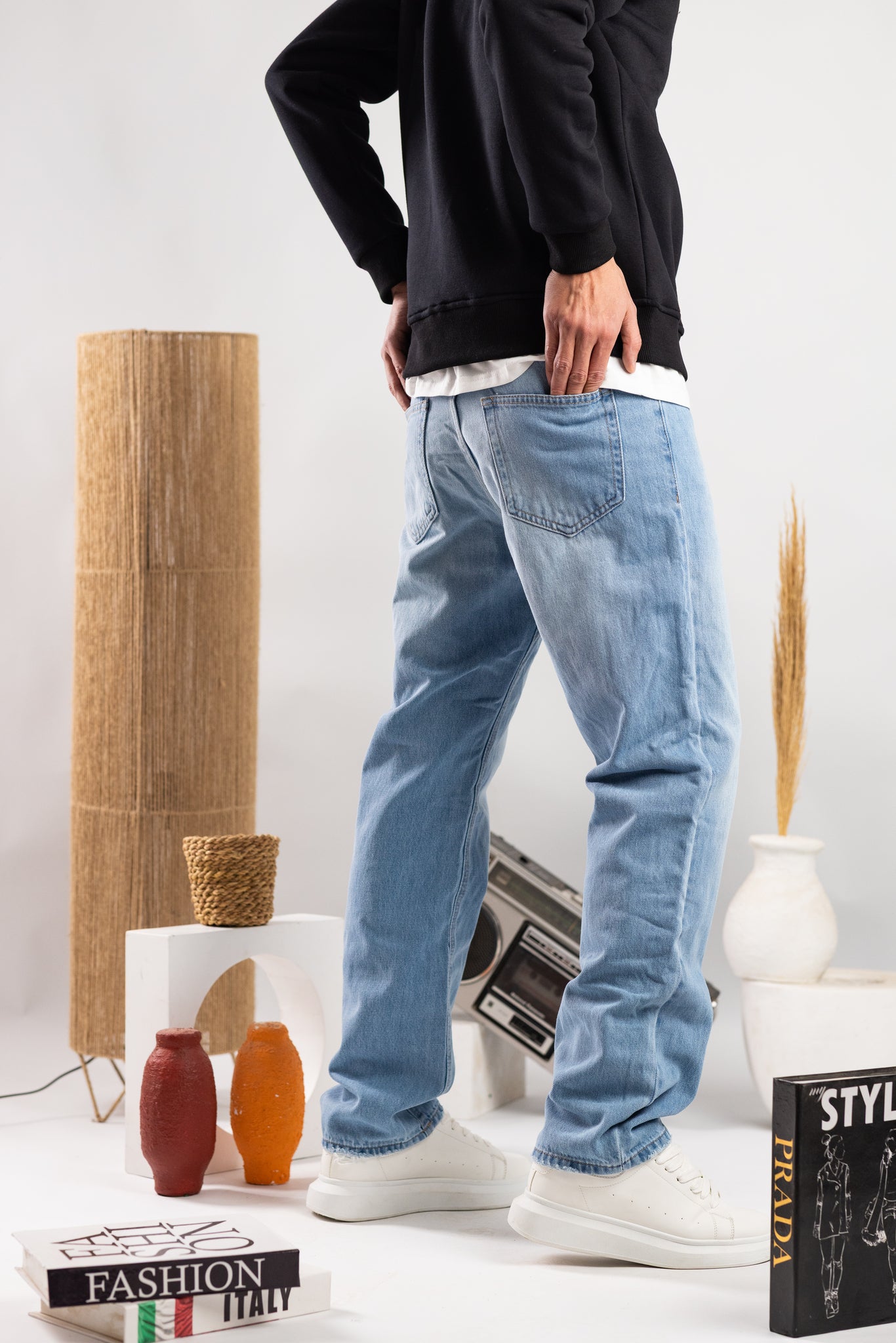 Basic wideleg Jeans / code : 6