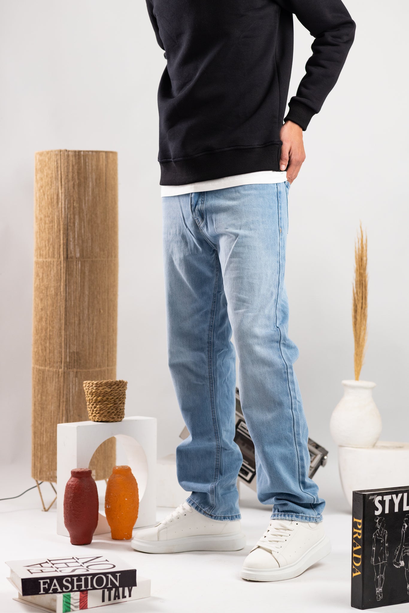 Basic wideleg Jeans / code : 6