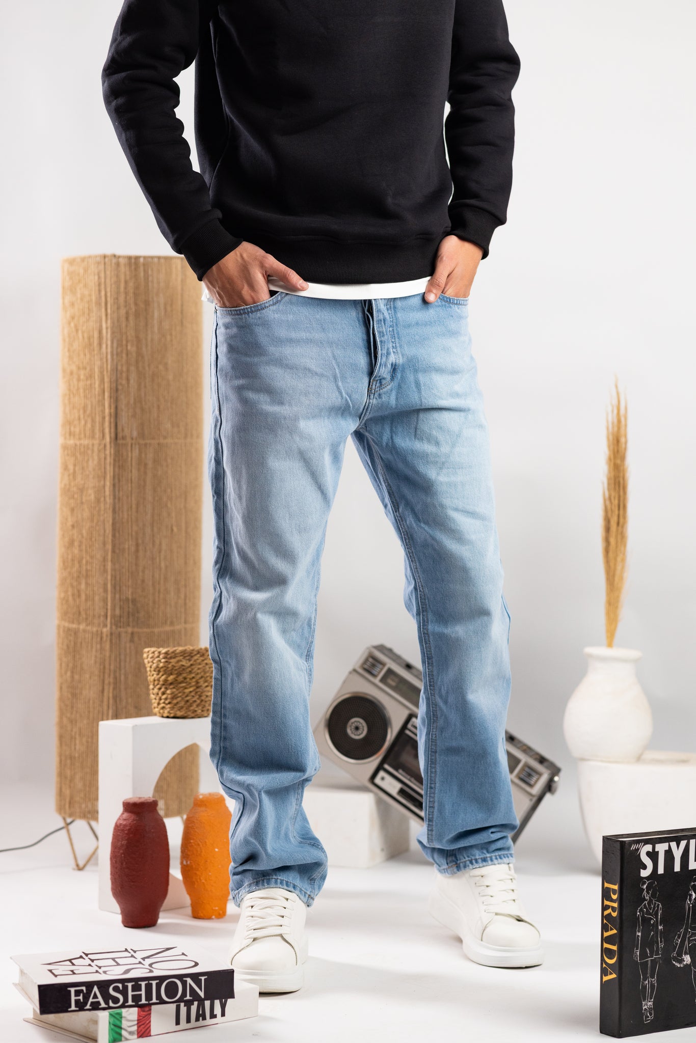 Basic wideleg Jeans / code : 6