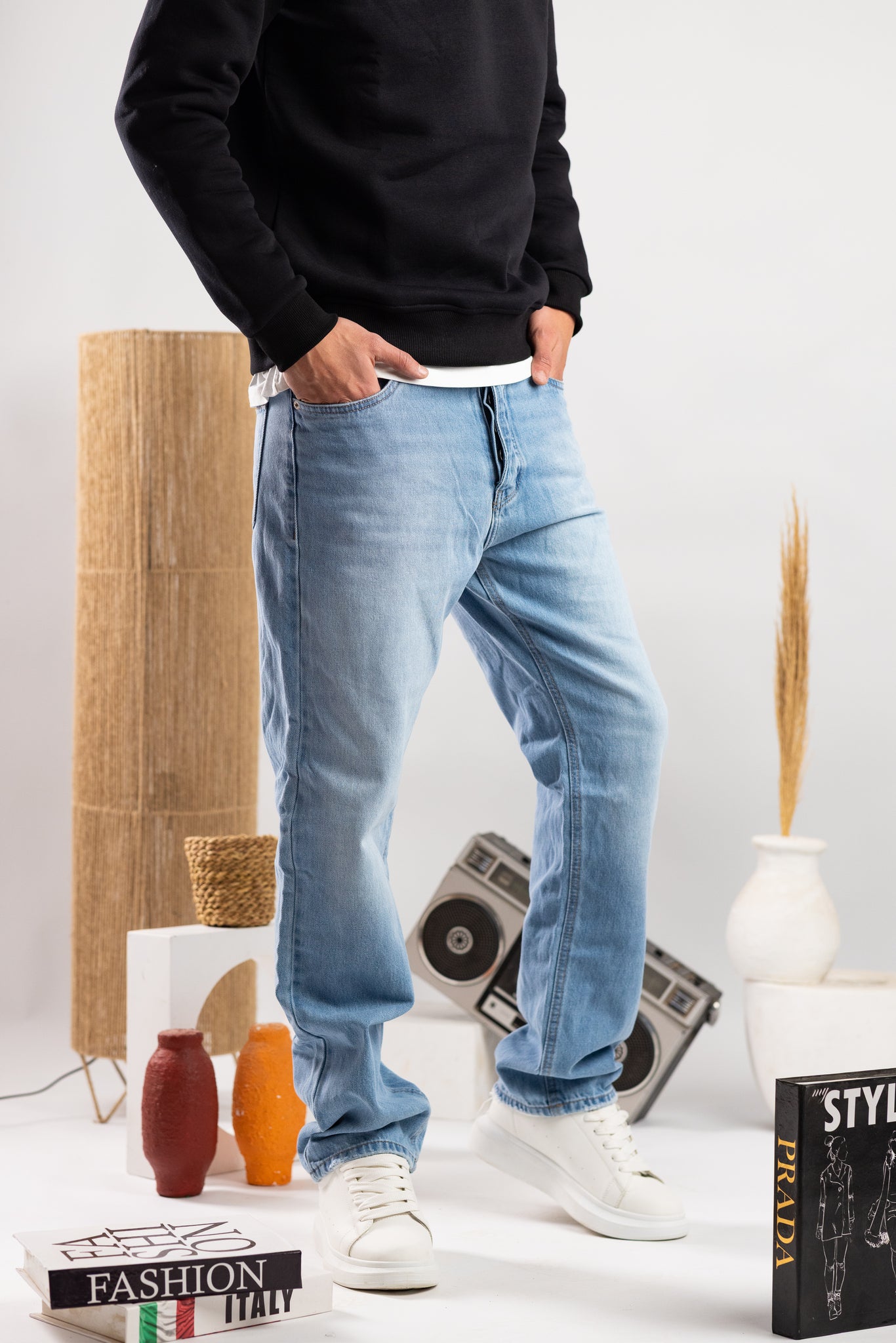 Basic wideleg Jeans / code : 6